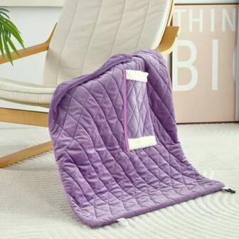 1pc Usb Electric Blanket Multifunctional 5V Low-Voltage Warm-Up Blanket Europe, America, Japan And South Korea Office Lunch Break Heating Pad.