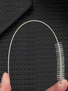 Pipe Cleaner Brushes, Metal Pipe Cleaning Sticks, Pipe Tobacco Pipe Stem Cleaning Tool, Stainless Steel Straw Cleaning Brush, Minimalist Cleaning Brush, Home/Straight Straw Cup 450ml