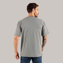 Miami Company OverSize Men's T-Shirt Large StreetWear Jacket - Xám - Xem 2