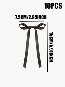 10/20 件黑色蝴蝶结蛋糕装饰简约装饰蝴蝶结家居装饰配件，适用于家居装饰、婚礼、派对、母亲节装饰、毕业季装饰、烛光晚餐、节日礼物装饰、蛋糕甜点烘焙装饰
