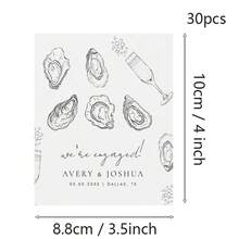 30pcs Wine Labels, Photo Wine Label Template, Minimalist Wedding Favor, Custom Wine Label, Personalized Gift, Wine Gift Label - Multicolor - View 8