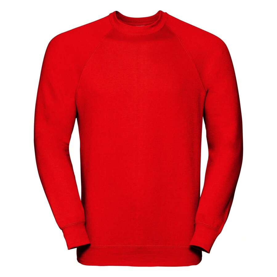Russell Classic Sweatshirt (Bright Red) - Red - View 1