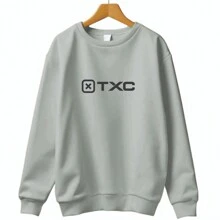 Round Neck Sweatshirt Texas Cold Weather Hoodless Crew Neck Premium Cotton Unisex S M L XL - 白色 - 查看 2