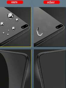 2 pièces Film de protection d'écran hydrogel mat couvrant complètement compatible avec iPhone, Galaxy, Honor, Z Flip et d'autres modèles. Facile à appliquer, prend en charge le déverrouillage par empreinte digitale. Film souple (pas en verre trempé) - mat - Voir 11
