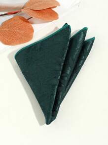 1pc Men's Fashion Casual Versatile Chest Towel, Suit Pocket Square, Handkerchief, Suitable For Business Attire, Party, Meeting