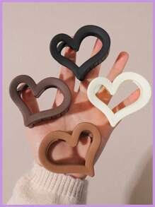 4/1 kẹp tóc đa năng, dây buộc tóc, vòng tóc, phụ kiện tóc, kẹp tóc, kẹp tóc đuôi ngựa, kẹp tóc thiết kế, kẹp tóc hình dạng 3D, phù hợp với mọi kiểu tóc, dụng cụ tạo kiểu tóc - Nhiều màu - Xem 4