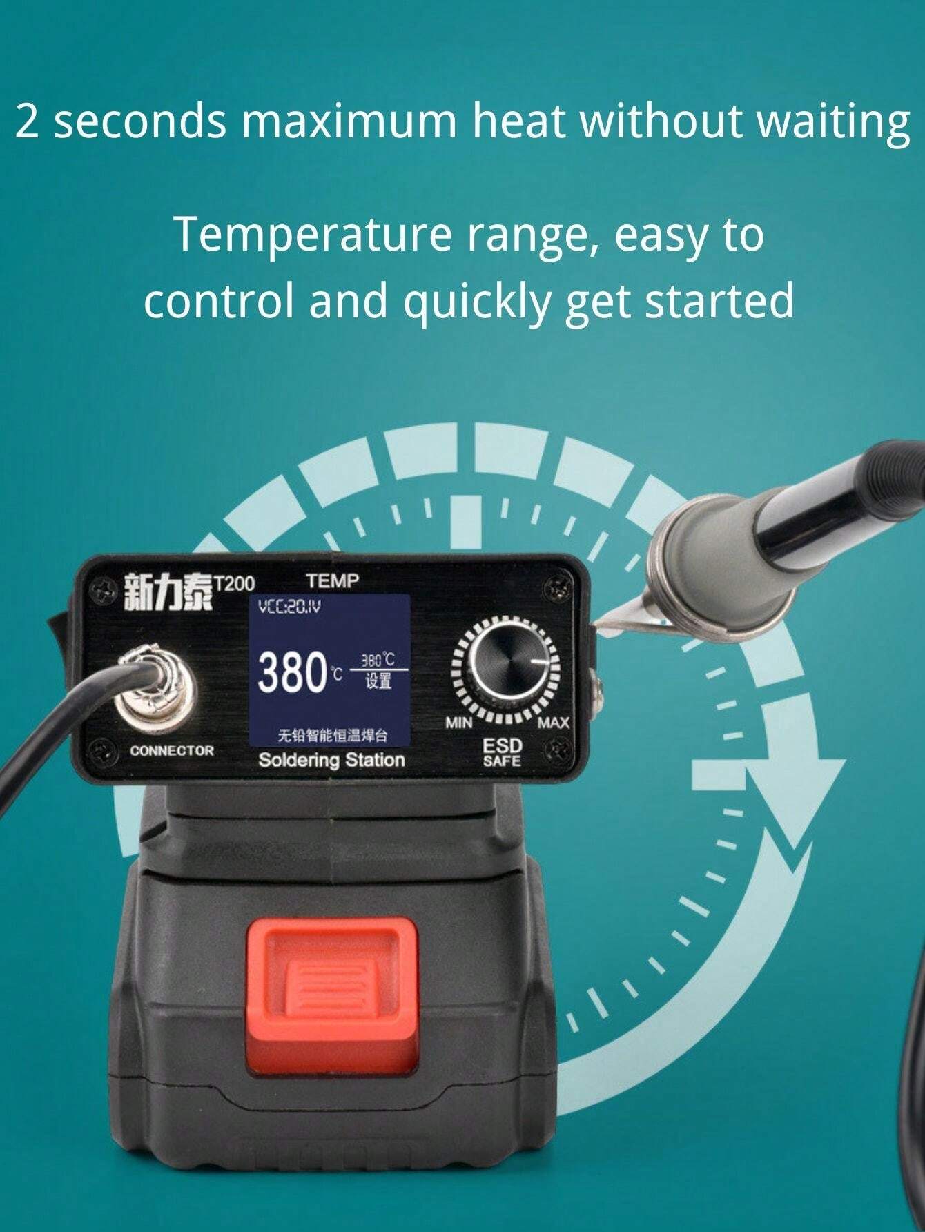 Manual Tin Gun Electric Soldering Iron External Heat Repair Spot