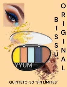 BISSU QUINTETS EYESHADOW - QUINTETO 30 "SIN LIMITES" - 查看 1