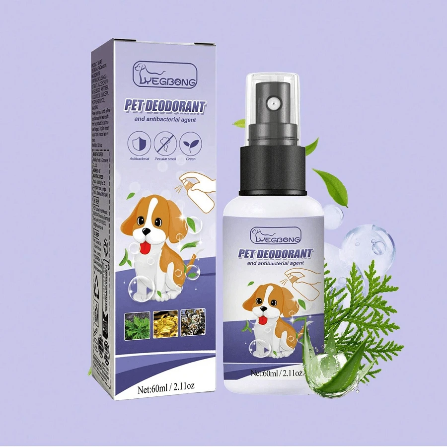 1pc Pet Odor Eliminator Spray, Removes Urine, Feces, And Body Odor
