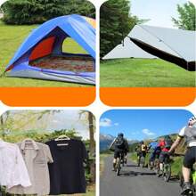 10/50/100m/Pcs Multi-Color 7-Core Reflective Emergency Rescue Rope, Outdoor Camping Climbing Utility Paracord, Tent Survival Leash, Parachute Cord, Woven Rope For Clothesline, Pet Leash, DIY Crafts