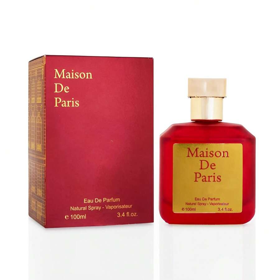 Maison De Paris-Men & Women Eau De Parfum, Mixture Of Floral & Oriental Notes, Pure&Elegance,Natural Spray Perfume 3.4 Fl Oz Daily Used - Nhà của Paris - Xem 1