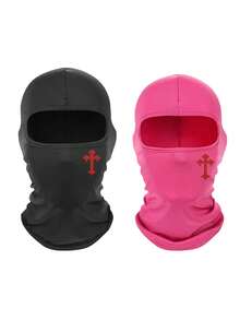 2 chiếc mặt nạ trùm đầu in hình Unisex, chống tia UV cho các môn thể thao ngoài trời như du lịch, đạp xe, đi bộ đường dài, câu cá, phù hợp cho mọi mùa - Nhiều màu - Xem 18