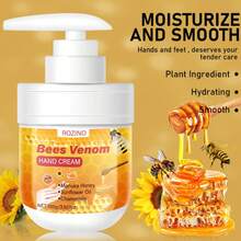 100g 蜂足护手霜，滋养、保湿、解决皮肤干燥问题，让您的手脚焕发光彩 - 白色 - 查看 5