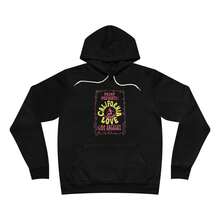 Primp Presents: California Love Surf Camp Unisex Sponge Fleece Pullover Hoodie - Đỏ - Xem 2