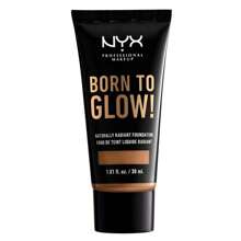 NYX Born To Glow! Naturally Radiant Foundation BTGRF15.9 Warm Honey 1.01oz / 30ml - BTGRF15.9 Mật ong ấm áp - Xem 1