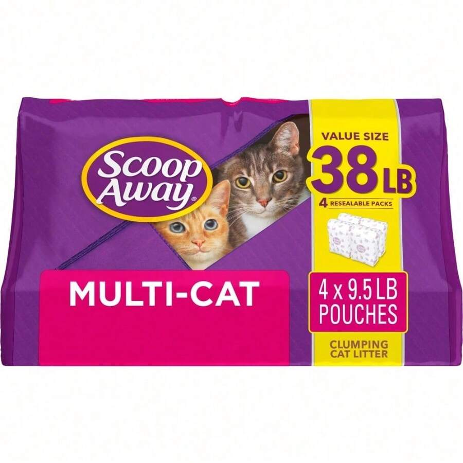 MultiCat, Scented Cat Litter, This Ultra Strong Clumping Clay Is A Low