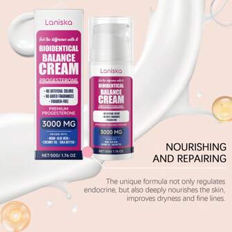 50g 女士保湿霜 平衡 舒适 温和 滋养 日常护肤乳液