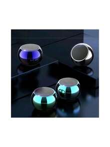 Mini Speaker "Amplified Speaker 3w AL-2022" Metal Colorful Via Bluetooth TWS - 粉色 - 查看 5