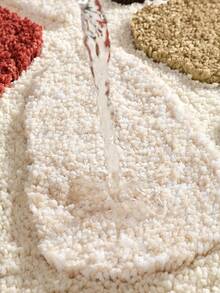 DAJIANG 1片棕色浴室地垫，鹅卵石纹理，柔软舒适，超强吸水，可水洗，适用于教室、淋浴房和浴室，春季装饰，浴室配件，厚实柔软 - 彩色 - 查看 6