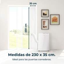 Cecotec Kit pour Climatiseur Couvercle Isolant 230x35. Pour Fenêtres 230x35 cm, 100% Polyester, Isolation Extérieure, Étanchéité Parfaite - Multicolore - Voir 5