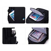 Trolley Backpack With Triple Wheels Or Large Executive Wheels - màu đen - Xem 7