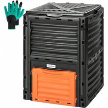 VIVOSUN Compost Bin 80Gal/300L Outdoor Composter Large Capacity Fertile Soil - 1 - View 1