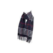 Soft Cashmere Feel Scarf - Classic Plaid Scarves For Men And Women - Kẻ caro màu hồng - Xem 9