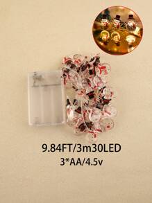 1 Đèn ấm 9,84 feet 30LED/6,56 feet 20LED Dây đèn trang trí hình người tuyết bằng đồng hình tròn, Người tuyết tròn đôi, Người tuyết tròn đơn, Hoàn hảo để trang trí Giáng sinh, Thích hợp để trang trí Giáng sinh, Không khí lễ hội, Đèn dây đồng hình người tuyết Giáng sinh tự làm, Trang trí Giáng sinh Quà tặng Giáng sinh, Lễ tạ ơn, Đồ trang trí cây thông Noel, Đồ trang trí, Đèn Giáng sinh, Trang trí phòng ngủ, Trang trí nhà, Trang trí tiệc, Trang trí phòng lễ hội ngày lễ - ánh sáng ấm áp - Xem 11