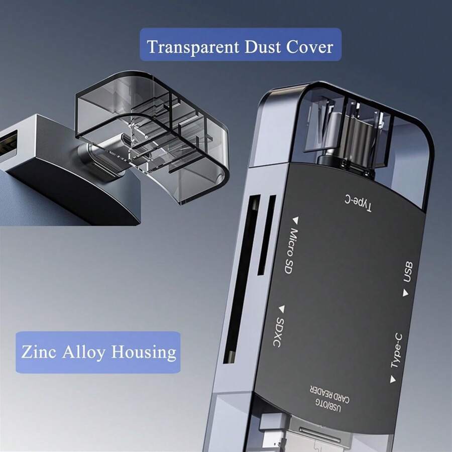 USB C SD Card Reader, Oyuiasle USB C To SD Card Compatible With Iphone