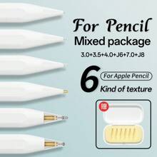 Apple Pencil Replacement Nibs, Metal Tip Compatible With Apple Pencil Pro, Capacitive Stylus Pen Tips - Multicolor - View 13