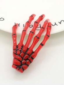 2 chiếc kẹp tóc hình bàn tay bộ xương kẹp tóc kẹp tóc Halloween cho phụ kiện tóc trang phục Halloween cho bé gái kẹp tóc đầu lâu phụ kiện bộ xương móng vuốt cho bé gái - Nhiều màu - Xem 15
