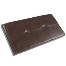 30-Inch Folding Storage Ottoman With Removable Bin - 巧克力棕 - 查看 6