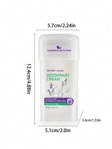 5 Scent Soft Deodorant Cream, Long-Lasting 48 Hrs, Moisturizing & Nourishing, Sandalwood, Citrus, Lavender, Strawberry, Peach, Unisex Adult Deodorant For Sports, Travel, Daily Life & Gatherings, Summer & Winter Gift, 75ml - Lavender - View 8