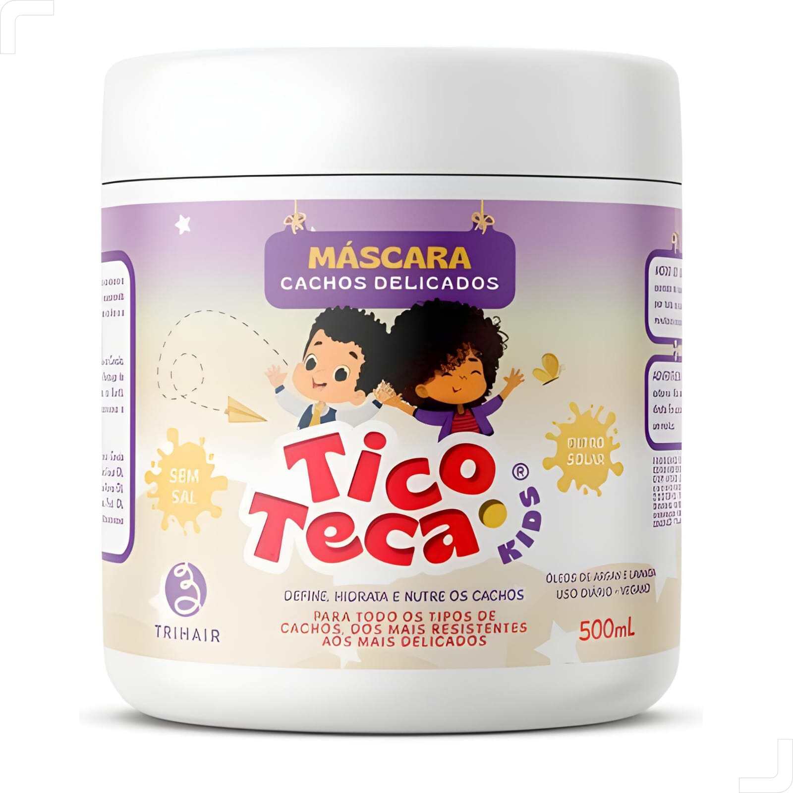 Máscara de Hidratação Infantil Tico e Teca Kids - 500ml | SHEIN Brasil