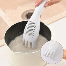 1 件套多功能洗米筛和勺子套装 - 免提厨房沥水器适用于豆类和谷物米筛迷你电饭煲 - 彩色 - 查看 1