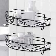 2 chiếc giá để đồ đa năng màu đen phong cách Scandinavia cho phòng tắm và nhà bếp - màu đen - Xem 4