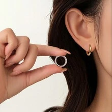 18K GOLD PLATED SMOOTH RING - 金色 - 查看 5