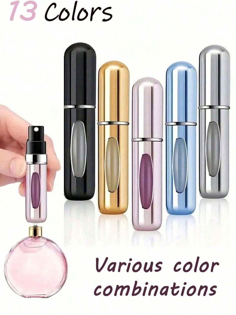 Bình xịt mỹ phẩm cầm tay 5/8ml, Bình xịt nhựa màu đen, Bình đựng có thể nạp lại cho xà phòng lỏng, Du lịch ngoài trời Đồ dùng thiết yếu khi đi du lịch Bình xịt mỹ phẩm du lịch cầm tay Bình xịt dưỡng da Bình xịt đa năng cho học sinh Du lịch Đồ dùng thiết yếu trong kỳ nghỉ Bình xịt khử trùng Bình rỗng để đi du lịch Bình du lịch có thể tái sử dụng Bình xịt tẩy trang cho nữ Phụ kiện du lịch thiết yếu cho văn phòng ngoài trời Quay lại trường học - Nhiều màu - Xem 1