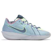 Nike Zapatos de baloncesto de caña baja G.T. CUT 3 con amortiguación para hombre - Gris frío/negro/gris fútbol/blanco vela/gris hierro - Ver 5