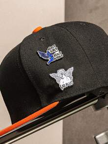 1/5 chiếc kẹp mũ chơi golf, ghim hoạt hình kim loại tối giản mới, ghim trang trí vui nhộn, huy hiệu mũ chơi golf, trang trí mũ bóng chày, hình ảnh nhân vật sống động và dễ thương, quà tặng cho bạn bè - Nhiều màu - Xem 4