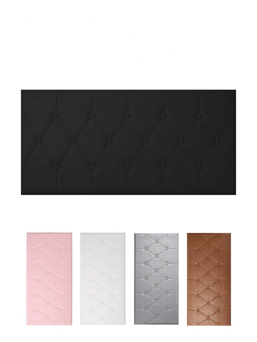 1 件 3D 加厚软泡沫塑料墙贴，简单纯色设计，适用于床头、房间和客厅装饰，易于粘贴，自由组合，非常适合房间装修，装修贴纸撕掉墙板、墙纸、壁纸、春季装饰物品让您的家焕然一新，节日装饰贴纸礼物生日毕业