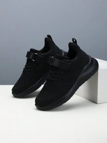Un par de zapatillas deportivas para niños, zapatos escolares para niños, zapatillas de goma para niños, zapatillas tipo slip on para bebés niños, zapatillas deportivas para niños, zapatos deportivos para niños color azul cielo