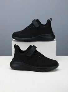 Un par de zapatillas deportivas para niños, zapatos escolares para niños, zapatillas de goma para niños, zapatillas tipo slip on para bebés niños, zapatillas deportivas para niños, zapatos deportivos para niños color azul cielo