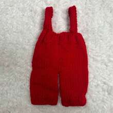 Newborn Cute Red Baseball Cap And Pants Set - Children's Photography Props! Perfect Gift For Baby Shower/Holiday For Girls/Boys - Multicolor - View 5
