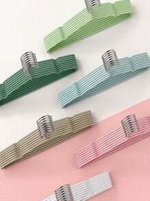 5/10 Móc treo bằng nhựa dày, chống trượt, liền mạch, thích hợp để treo đồ lót, áo ngực và quần áo trẻ em - Nhiều màu - Xem 9