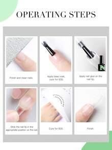Keo dán đầu móng tay Độ kết dính mạnh Độ bám dính lâu dài Giữ chặt đầu móng tay Thích hợp cho thiết kế nghệ thuật móng Keo dán đa năng đảm bảo độ bền của móng Công thức gel UV/LED Chất lượng salon Dụng cụ bôi dễ sử dụng Chai nhỏ gọn Thích hợp cho nghệ thuật móng tay tự làm Những người đam mê nghệ thuật móng tay Người mới bắt đầu học nghệ thuật móng tay - Trong sáng - Xem 2