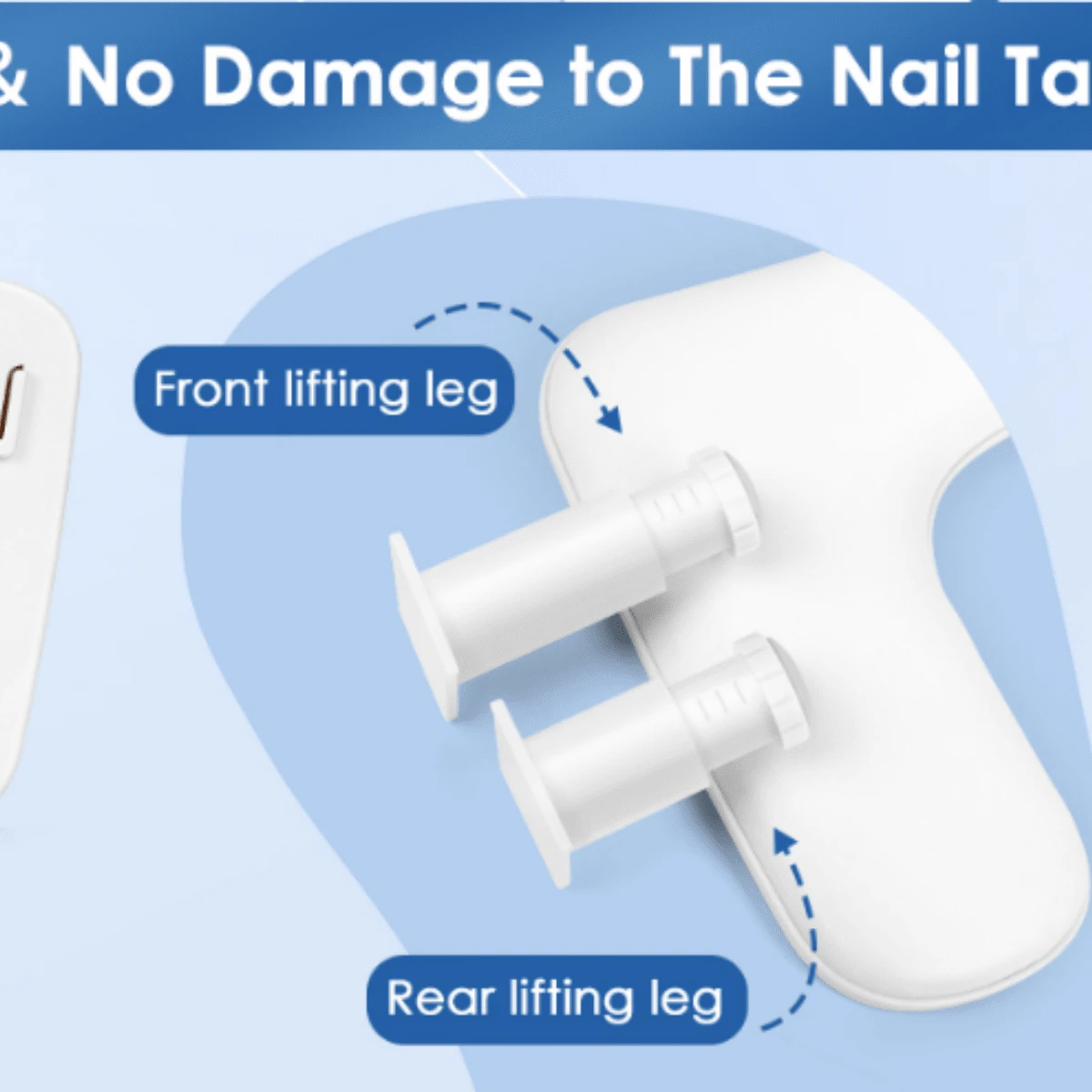 Russian Nail Pillow Lift Tripod PU Leather Easy To Clean Simple Tripod