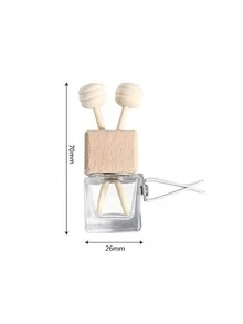 Bình xịt thơm xe hơi Bình xịt thơm xe hơi Bình xịt thơm xe hơi rỗng Bình xịt thơm kính ô tô có kẹp thông hơi Nắp gỗ Que trang trí hương thơm (Trong suốt) Quà tặng tốt nhất - Nhiều màu - Xem 5
