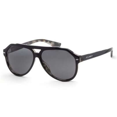 Men's Sunglasses Black On Grey Havana 60mm Sunglasses