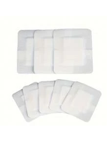 30pcs Wound Dressing Sticker/Wound Dressing/Reathable Edge Gauze Pad, Latex Bandage/ Self Adhesive Wound Dressing
